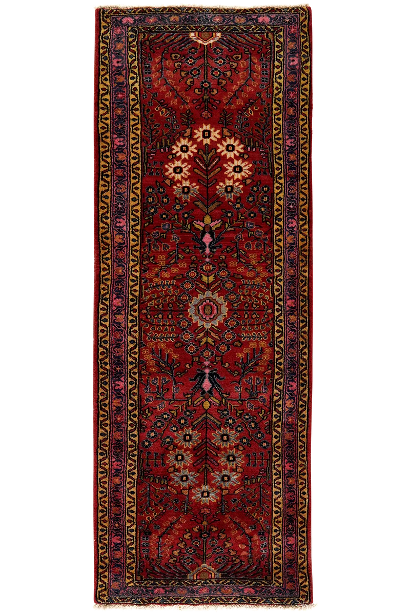 Mehreban · Handgeknüpft – Rot, 219x78 cm