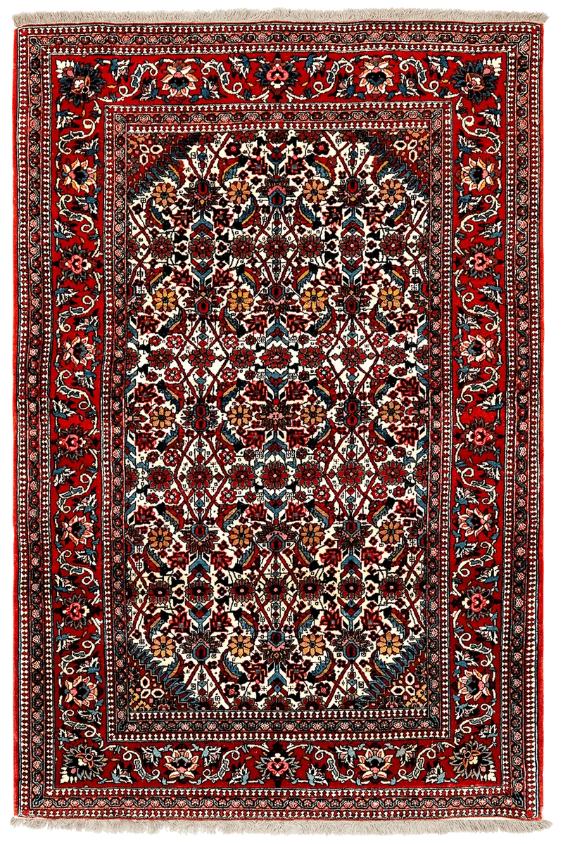 Isfahan · Handgeknüpft – Beige, 151x102 cm