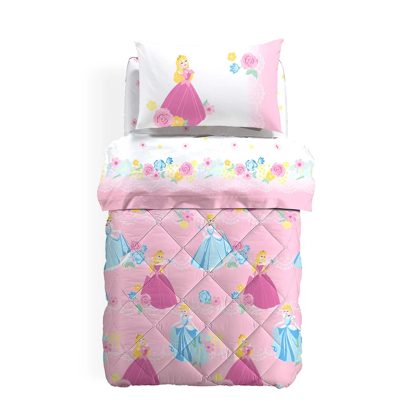 Trapunta in Cotone Princess romantic Cartoons Ragazza