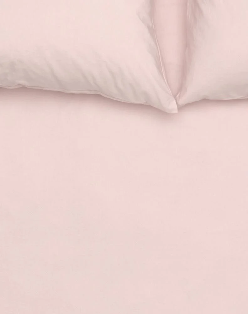 Vintage Egyptian Cotton Bedding in Rose Pink Color