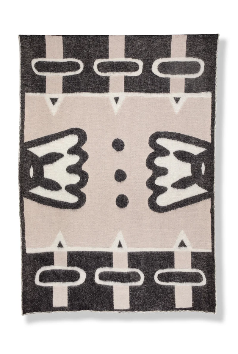 Wool Blanket "Peru" by Nathalie Du Pasquier & George Sowden
