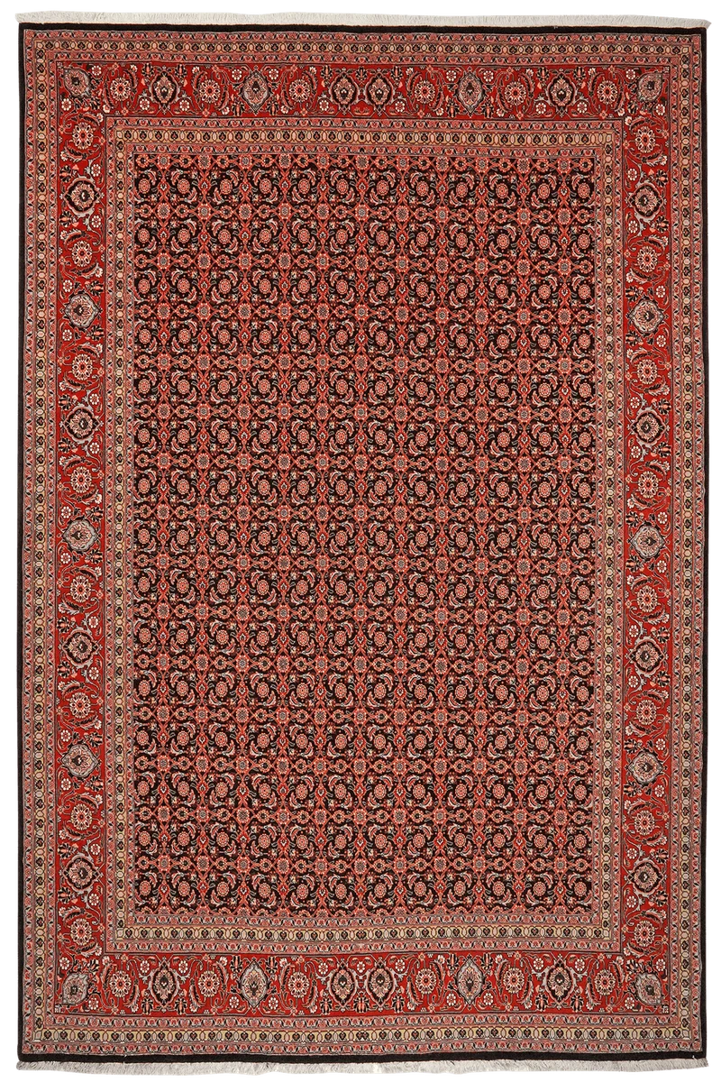 Tabriz 50 Raj · Handgeknüpft – Blau, 295x201 cm