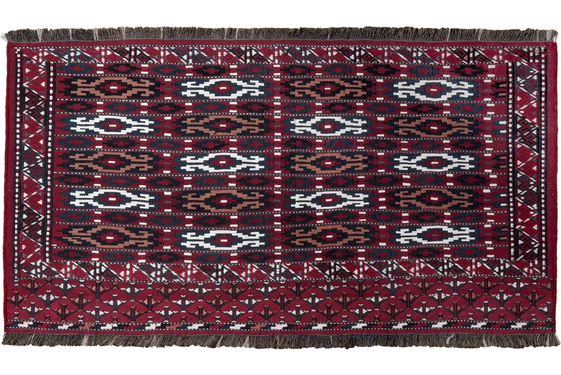 Kelim Turkman · Handgewebt – Bunt, 60x114 cm