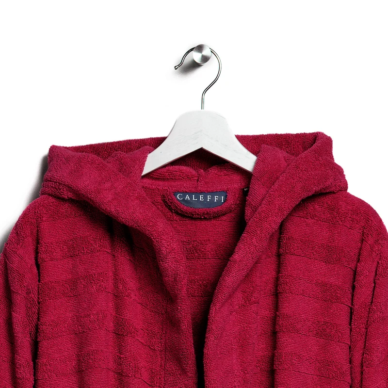 Accappatoio con Cappuccio cotton in Cotone 430 gr/mq