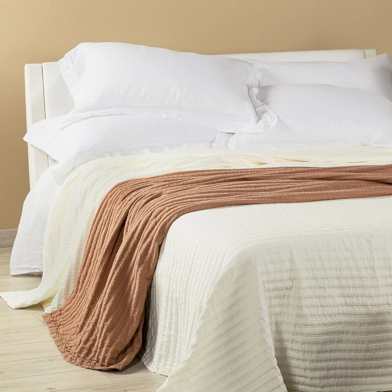 Copriletto Estivo matelassè in Cotone