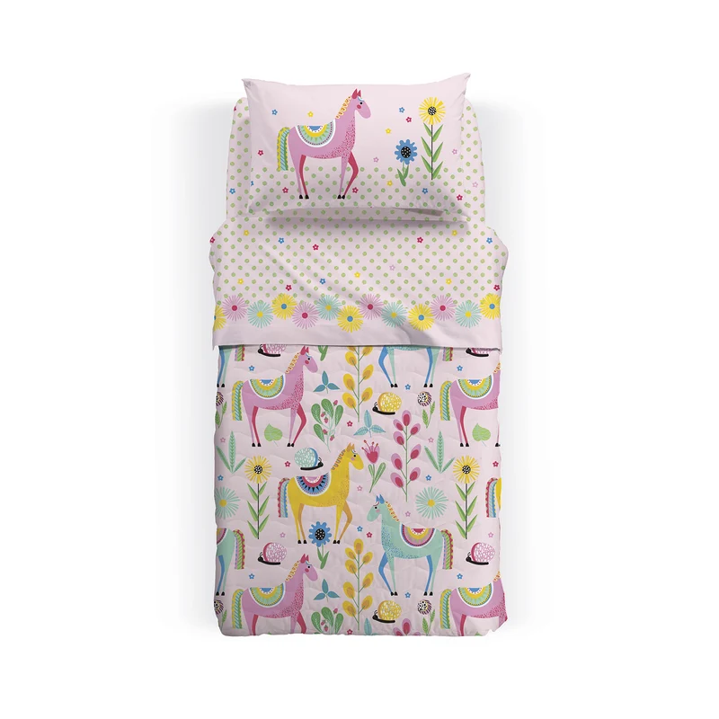 Copriletto Primaverile fantasy in Cotone 80 gr/mq