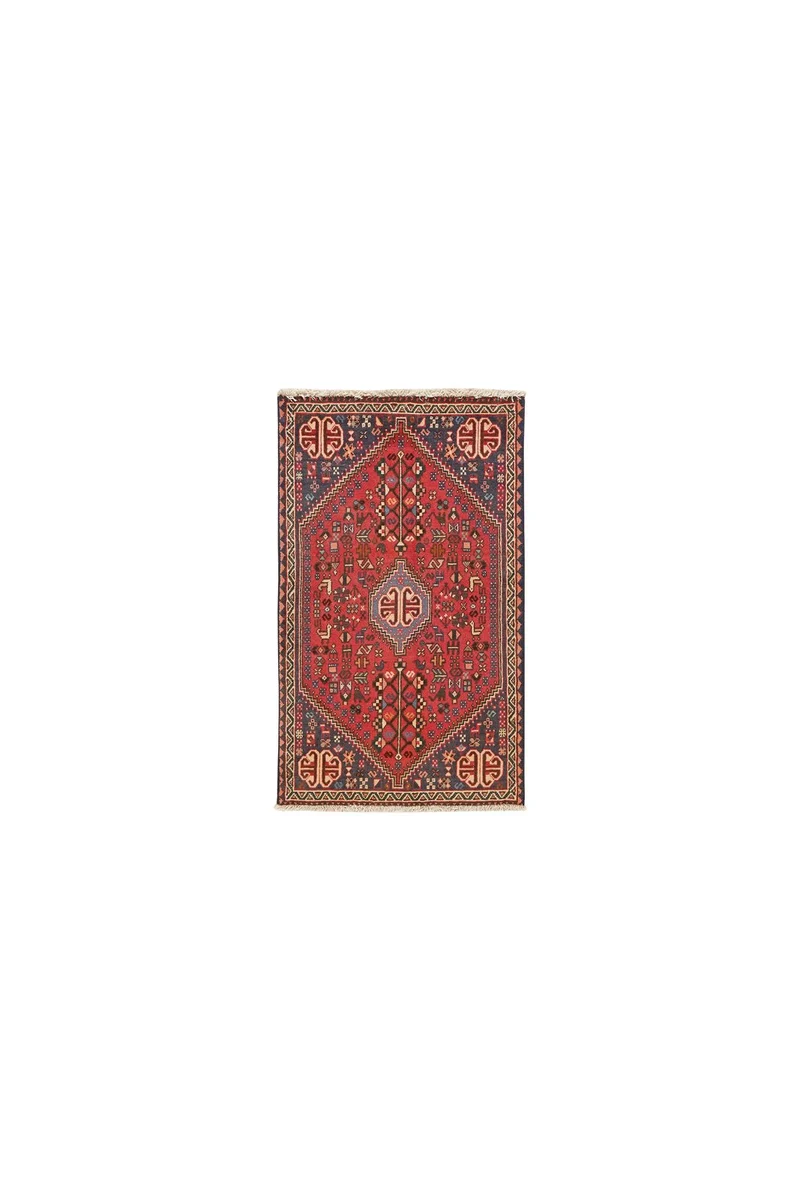 Abadeh · Handgeknüpft – Rot, 99x59 cm