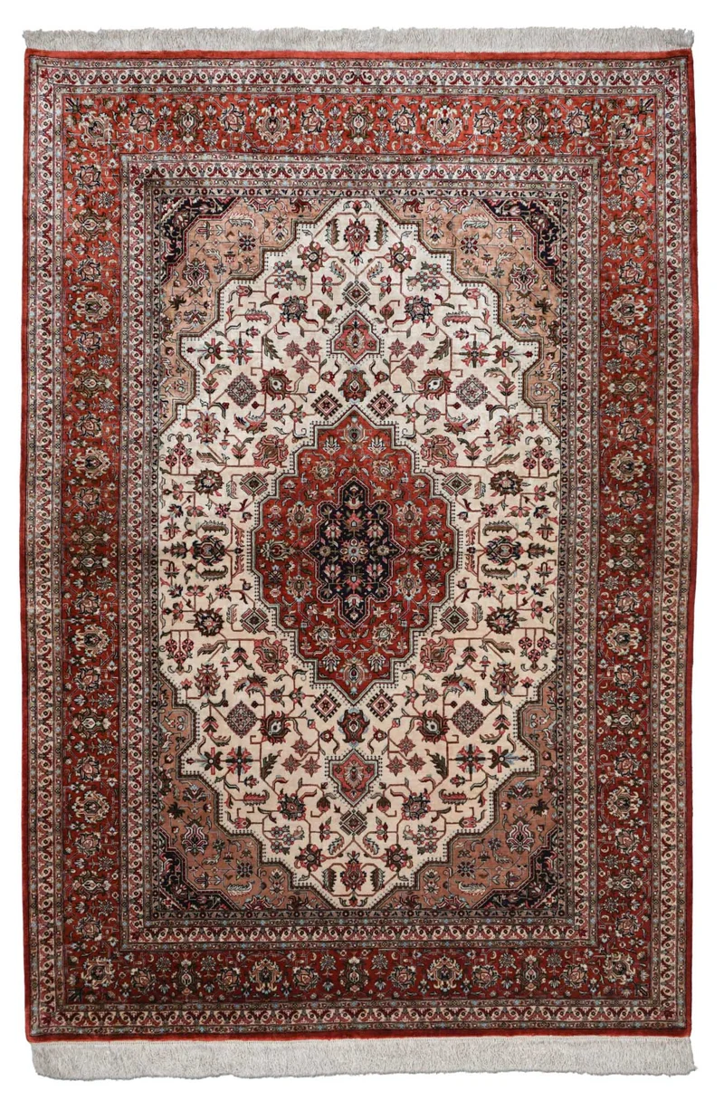Ghom aus reiner Seide | 207 cm x 142 cm | Nr. Z-4327