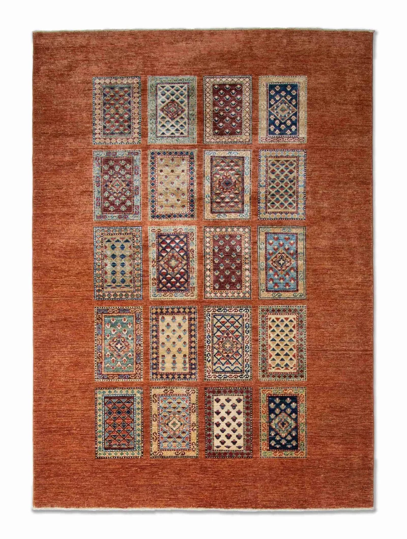 Bakhtiari Feldermuster Teppich | 233 cm x 163 cm | Nr. 265575