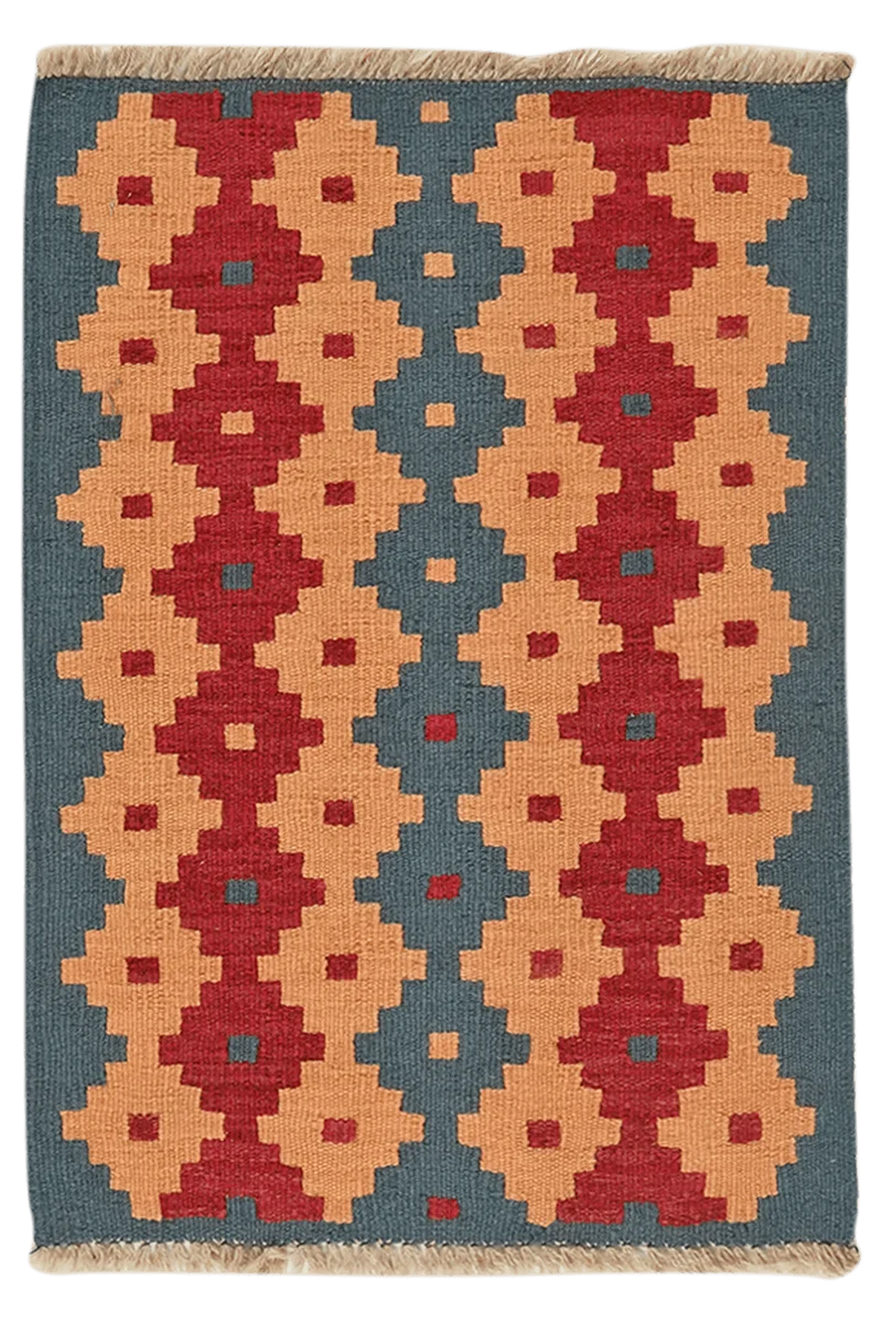 Kelim Gashgai · Handgewebt – Bunt, 86x61 cm