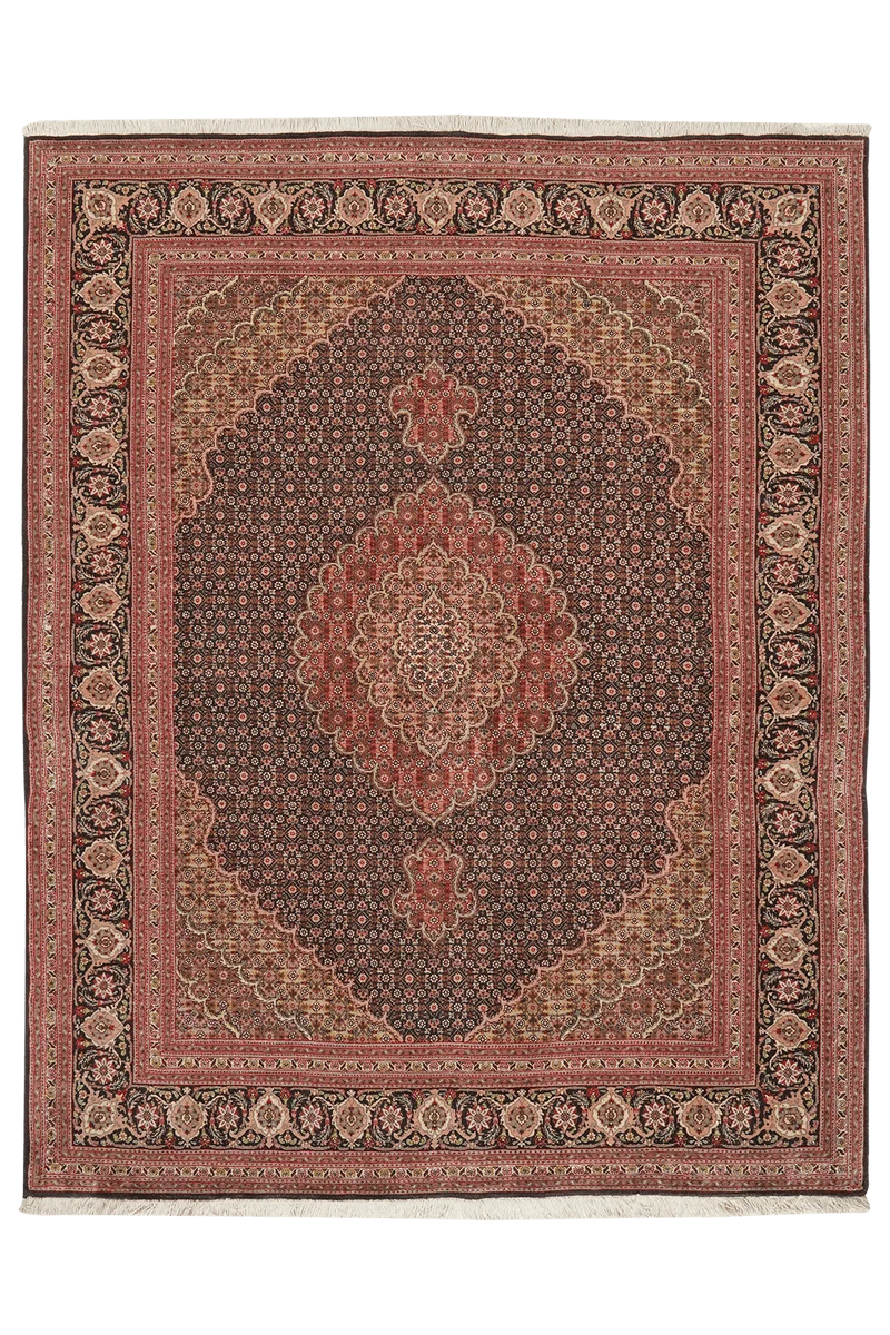 Tabriz 50 Raj · Handgeknüpft – Blau, 196x160 cm