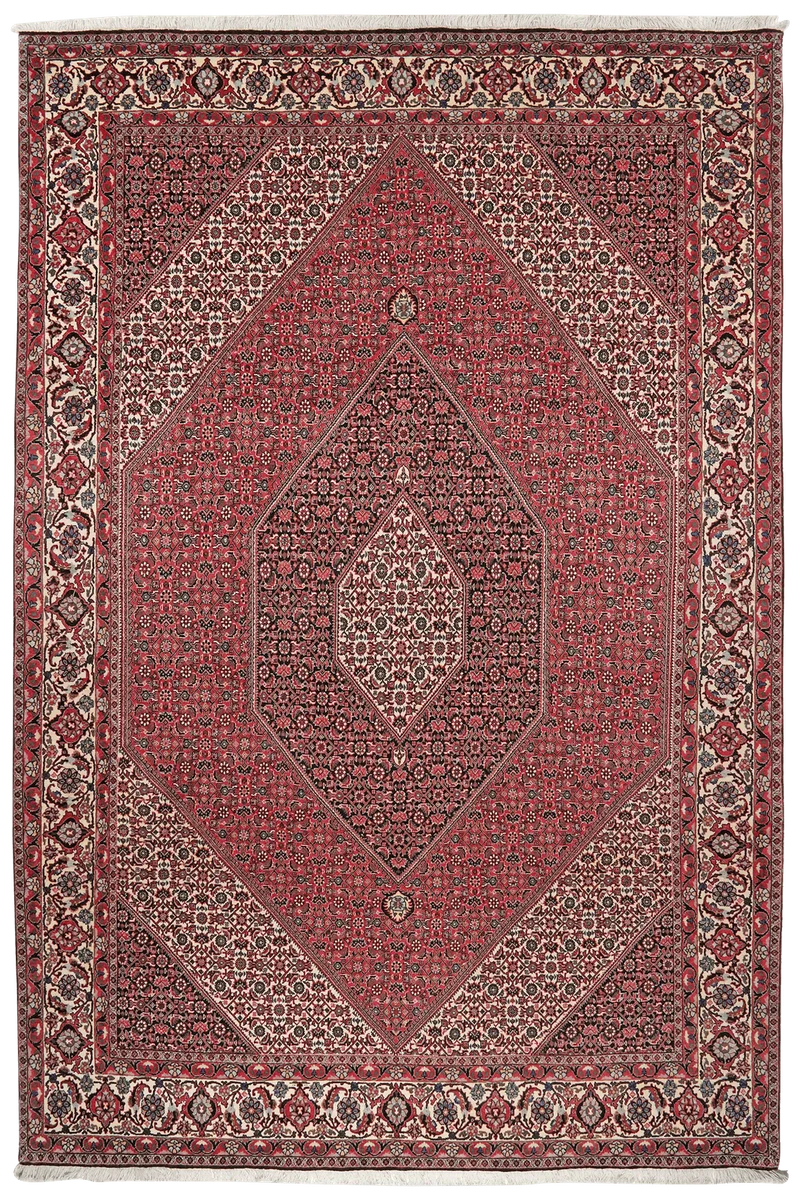 Bidjar · Handgeknüpft – Rot, 302x205 cm