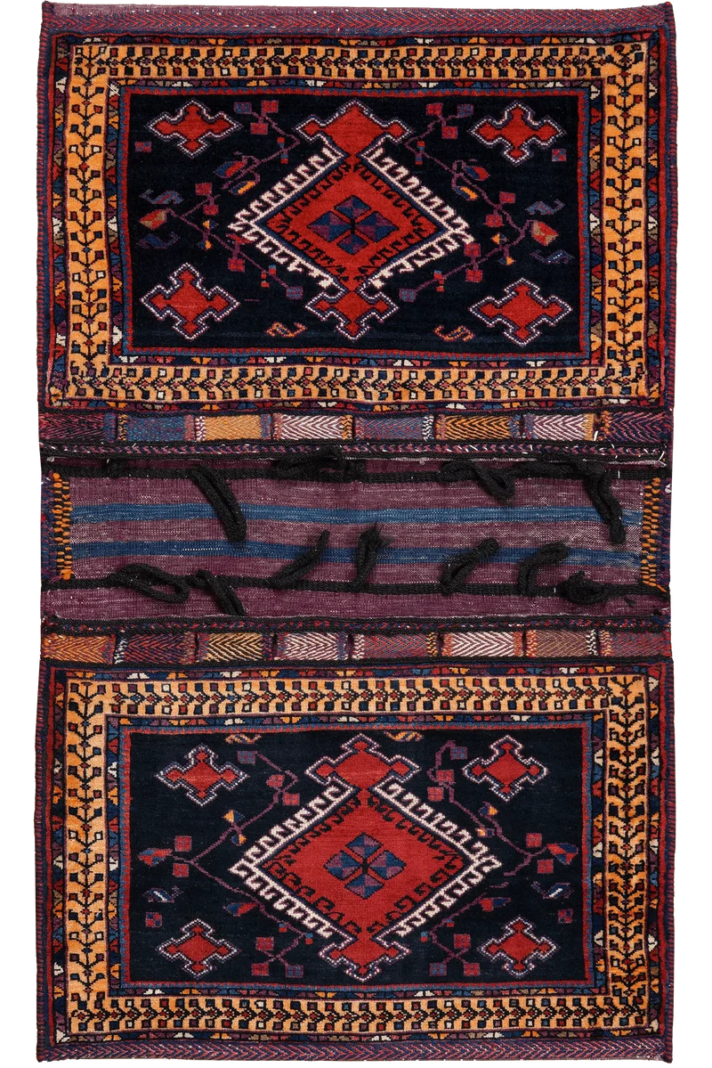 Khorjin · Handgefertigt – Blau, 100x83 cm