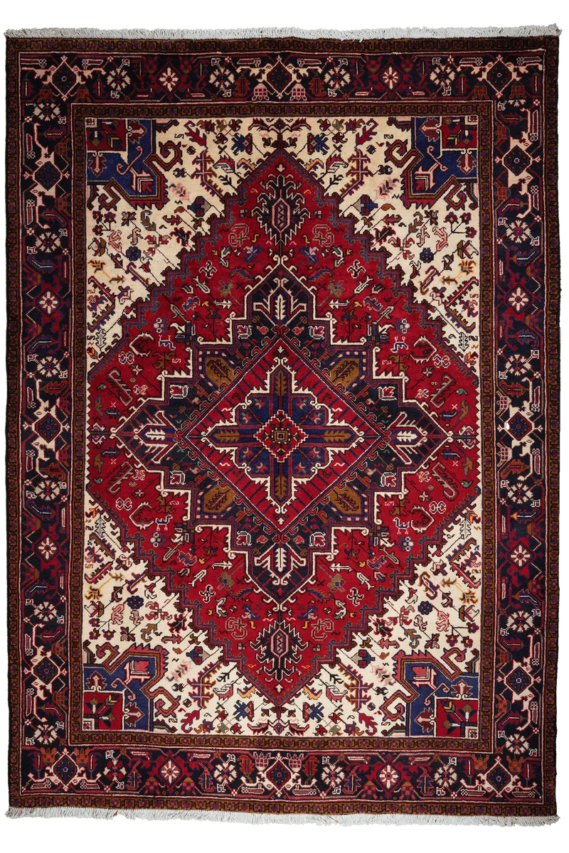 Mehrewan · Handgeknüpft – Rot, 288x204 cm