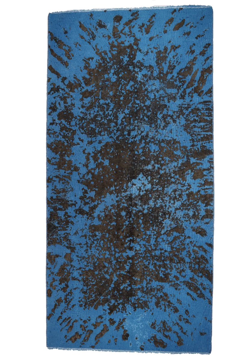 Vintage · Handgeknüpft – Blau, 295x145 cm