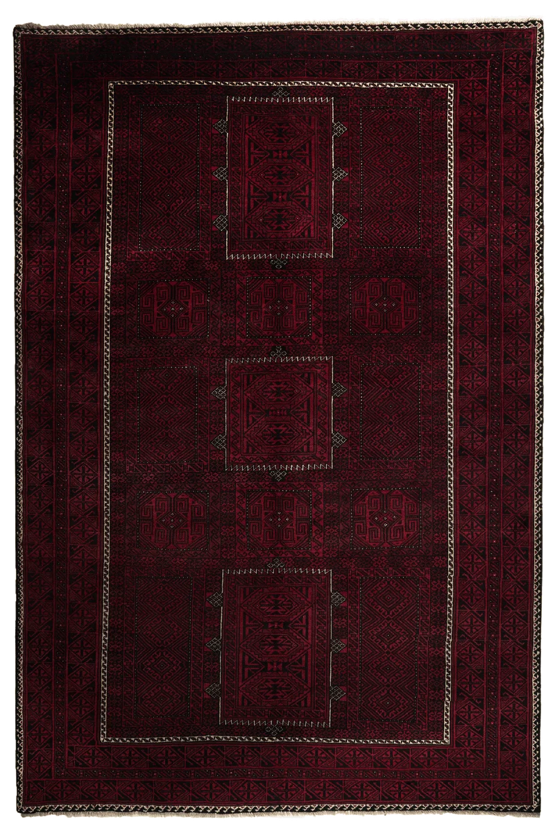 Belutch · Handgeknüpft – Bunt, 310x203 cm