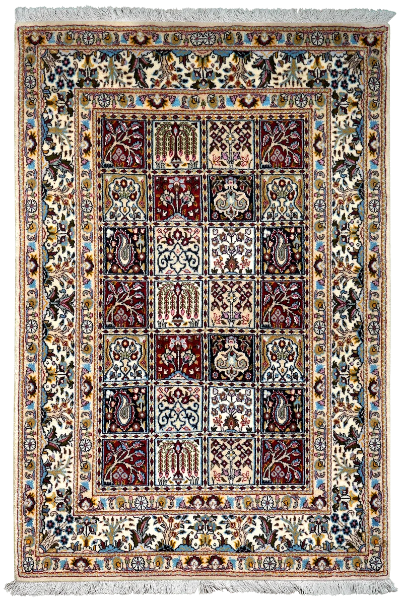 Moud Felder · Handgeknüpft – Bunt, 147x98 cm