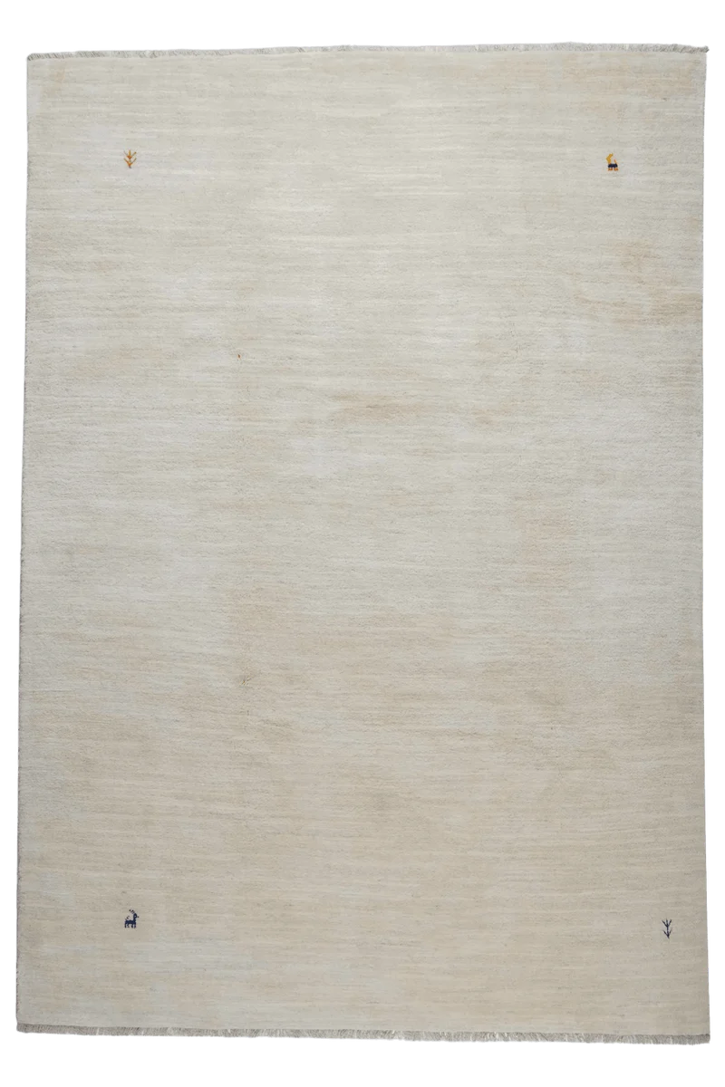 Gabbeh · Handgeknüpft – Beige, 300x206 cm