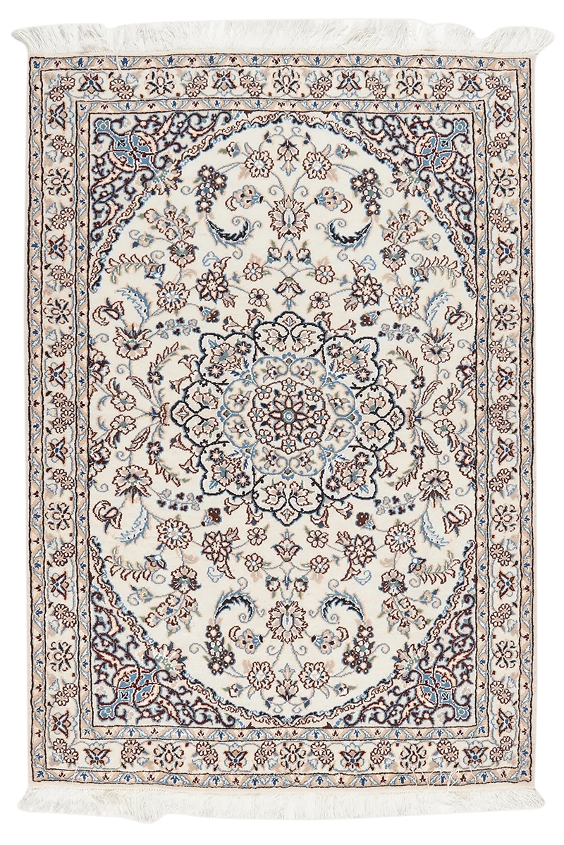 Nain 9La · Handgeknüpft – Beige, 151x102 cm