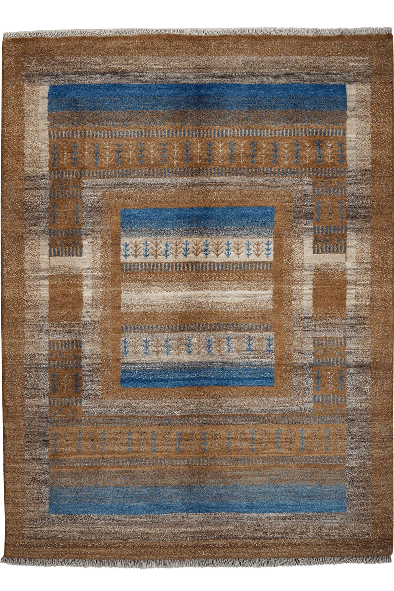 Gabbeh Sonnat · Handgeknüpft – Braun, 200x149 cm