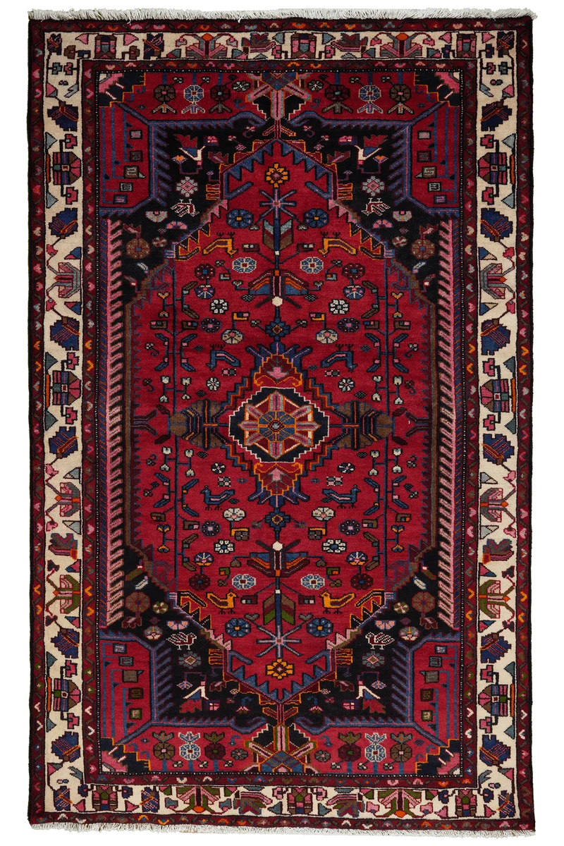 Toysarghan · Handgeknüpft – Rot, 235x147 cm