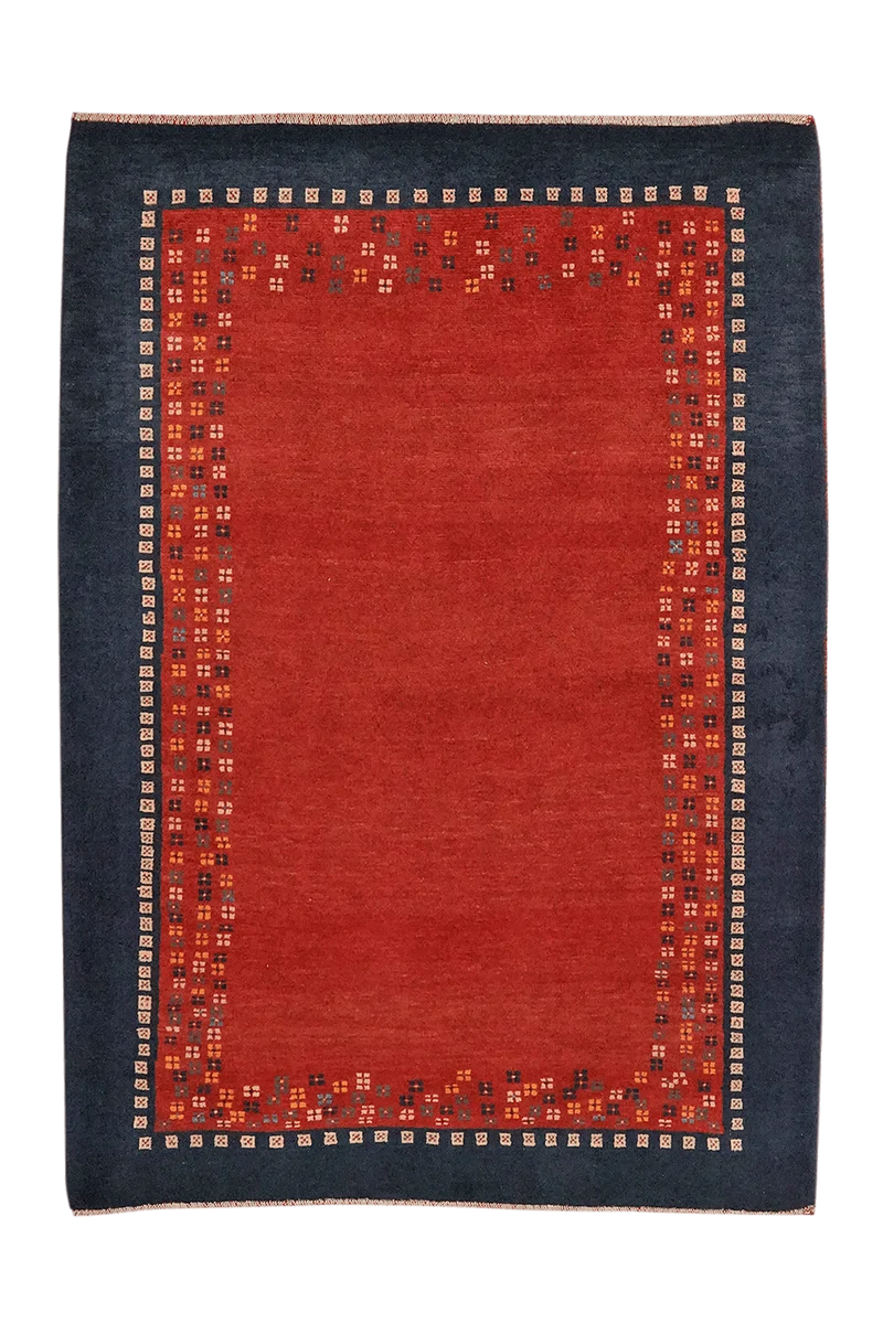 Rizbaf · Handgeknüpft – Rot, 151x105 cm