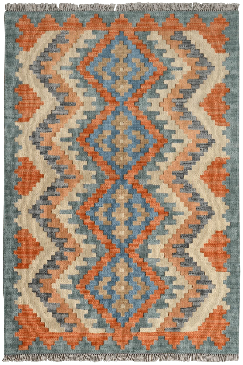Kelim Gashgai · Handgewebt – Bunt, 120x83 cm