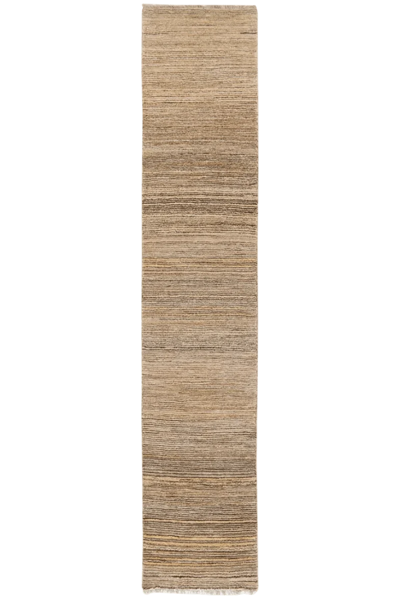 Gabbeh · Handgeknüpft – Beige, 306x61 cm