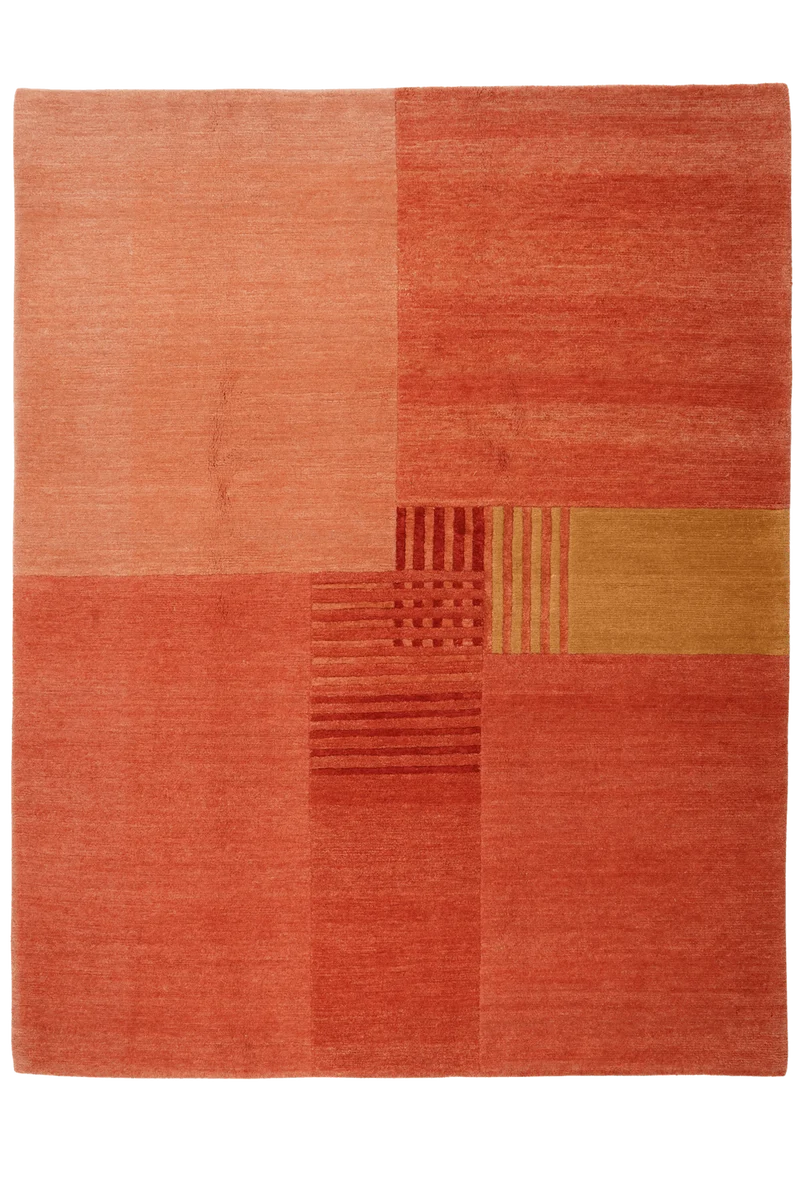 Nepal · Handgeknüpft – Rot, 252x199 cm