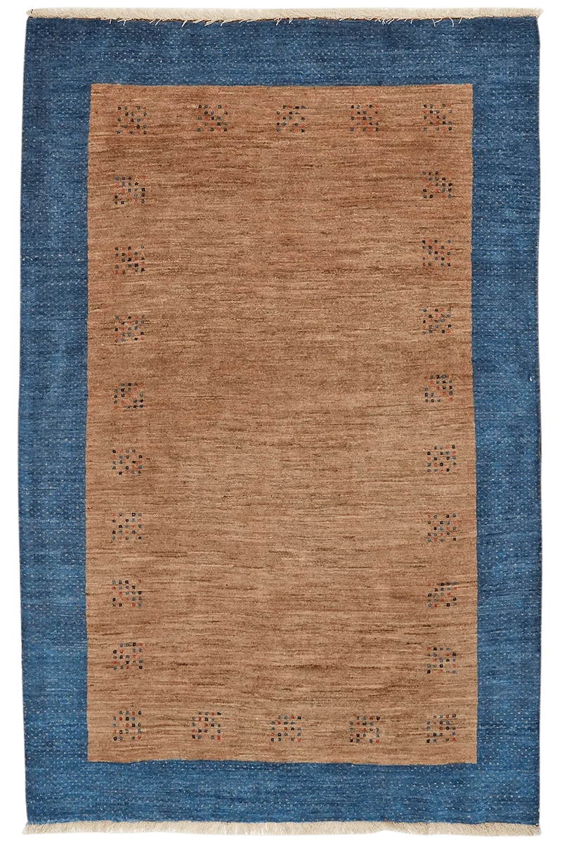 Rizbaf · Handgeknüpft – Braun, 184x120 cm