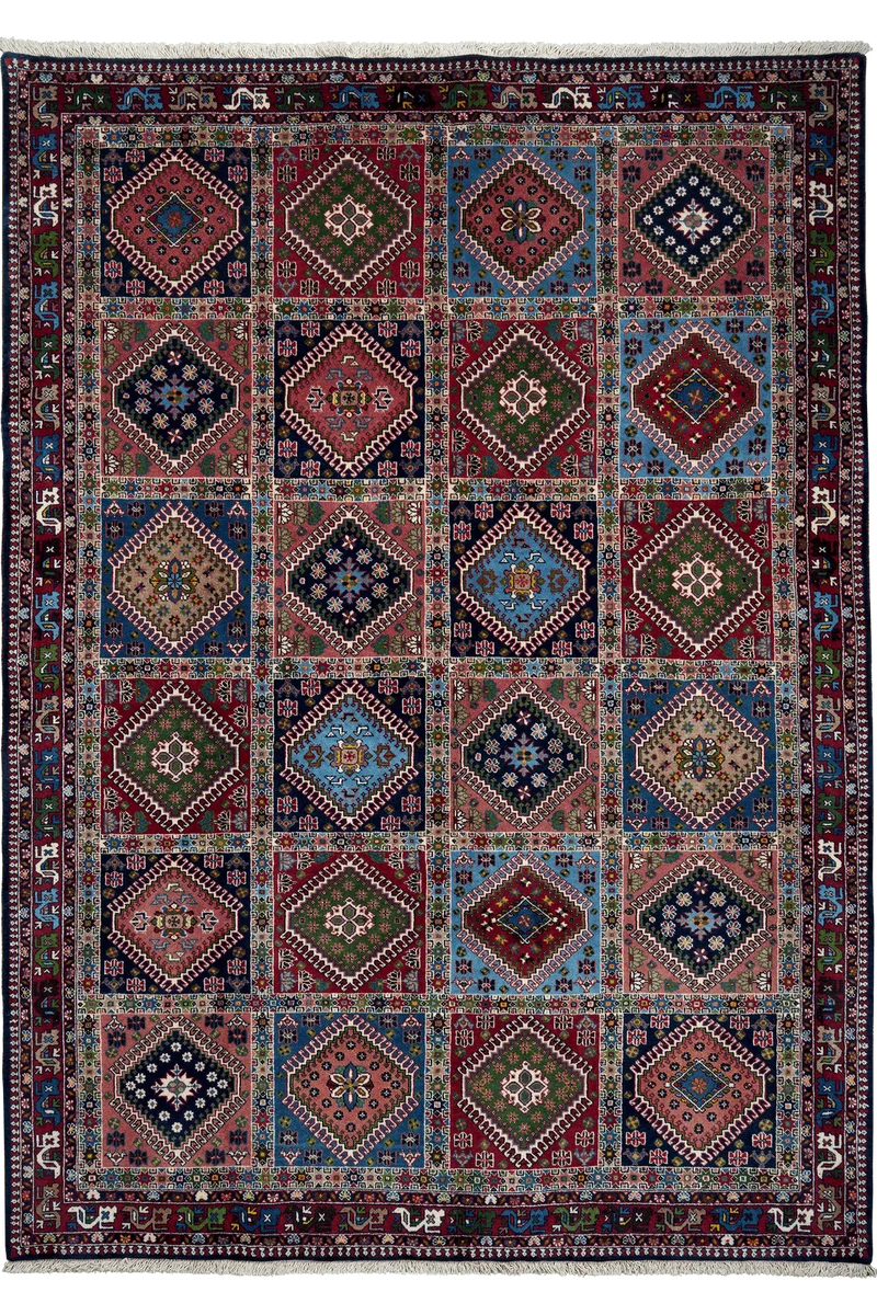 Yalameh · Handgeknüpft – Bunt, 242x173 cm
