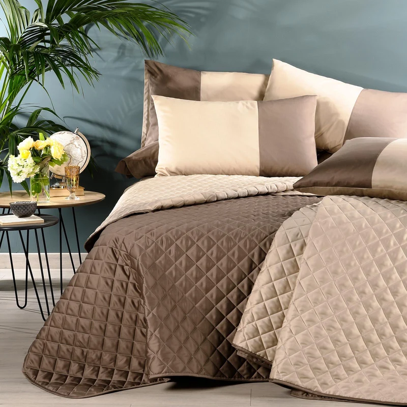 Copriletto Primaverile suite in Raso di cotone 80 gr/mq