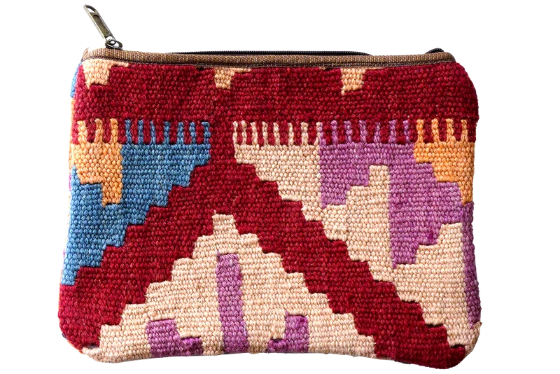 Kelim Bag · Handgefertigt – Bunt, 33x23 cm