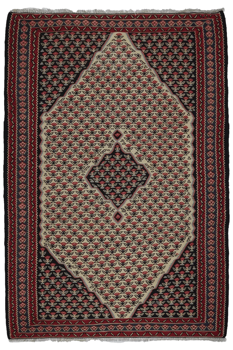 Kelim Bidjar · Handgewebt – Beige, 157x109 cm