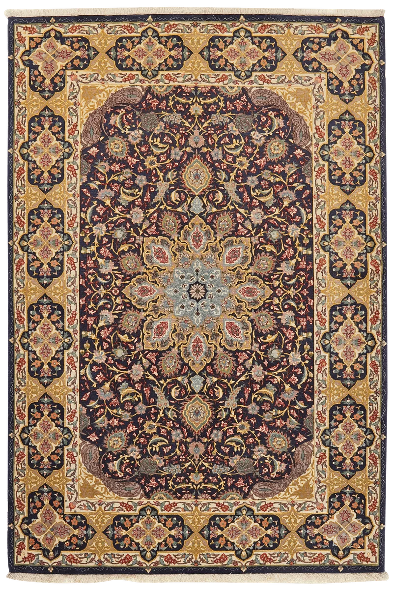 Ilam · Handgeknüpft – Blau, 205x137 cm