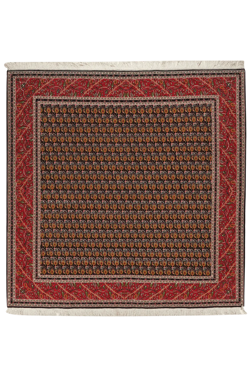 Tabriz 50 Raj · Handgeknüpft – Blau, 202x200 cm