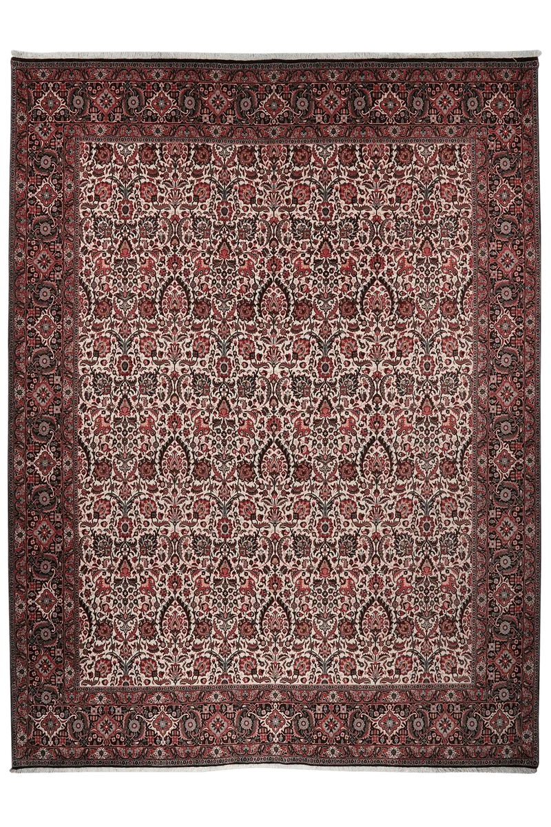 Bidjar · Handgeknüpft – Beige, 347x259 cm