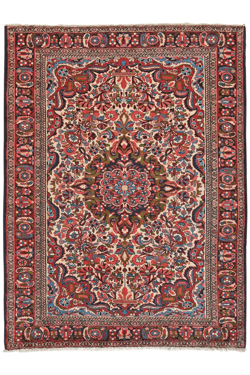 Bourtchalou · Handgeknüpft – Beige, 206x152 cm