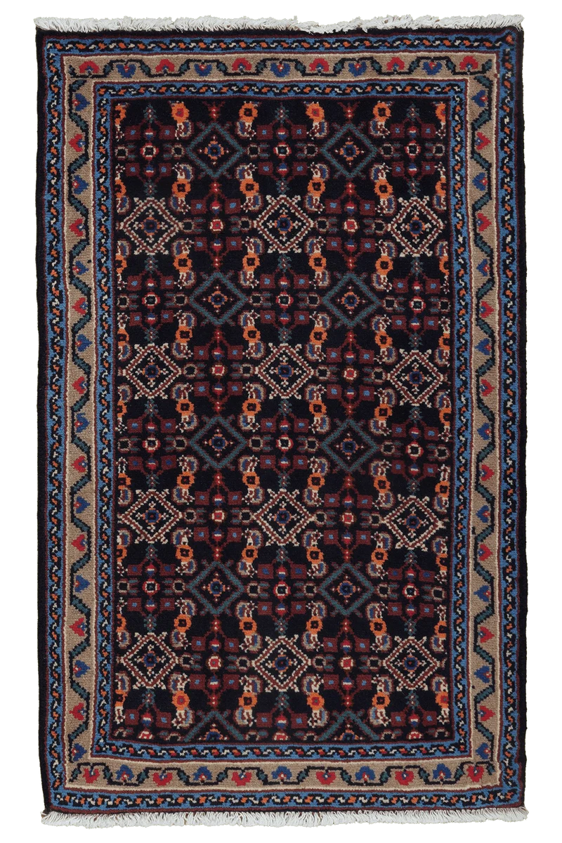 Hosseinabad · Handgeknüpft – Blau, 120x75 cm