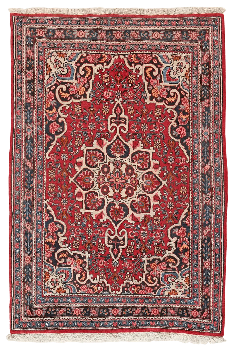 Bidjar · Handgeknüpft – Rot, 153x105 cm