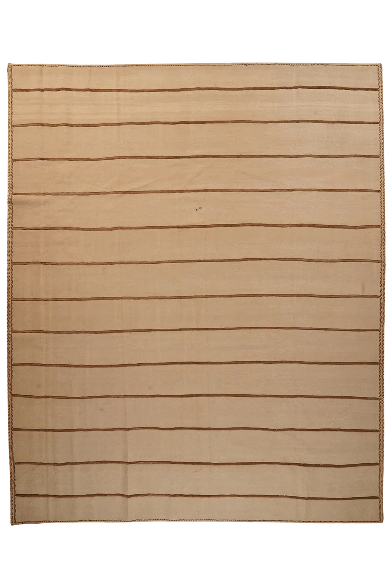 Kelim Afshar · Handgewebt – Beige, 302x247 cm