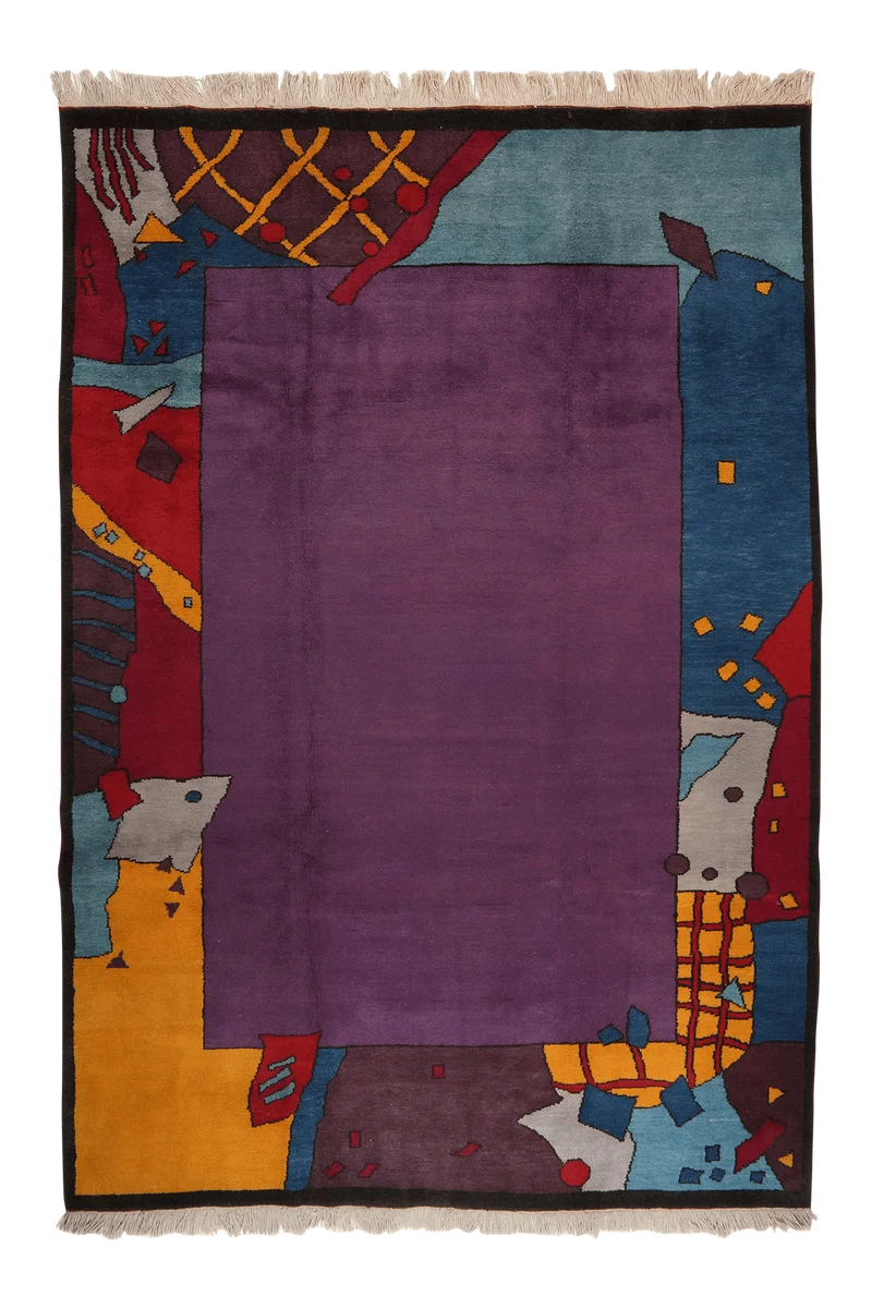 Konya · Handgeknüpft – Violett, 291x203 cm