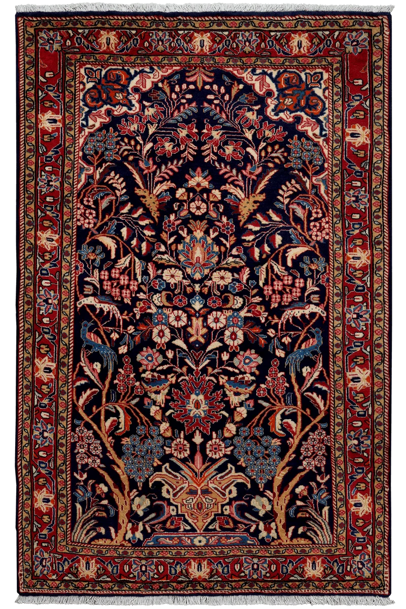 Sarough · Handgeknüpft – Blau, 162x104 cm