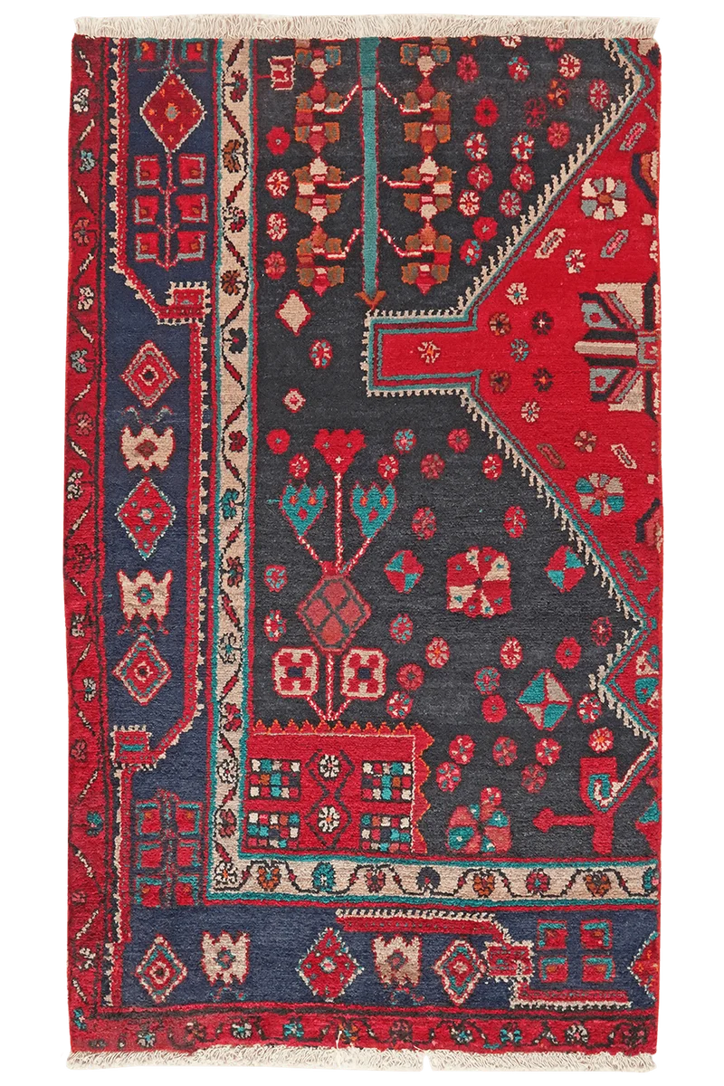 Kolyai · Handgeknüpft – Rot, 147x84 cm