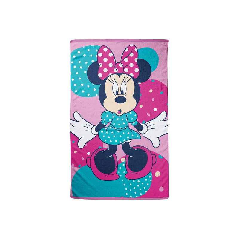Asciugamano in Cotone Minnie Cartoons Ragazza