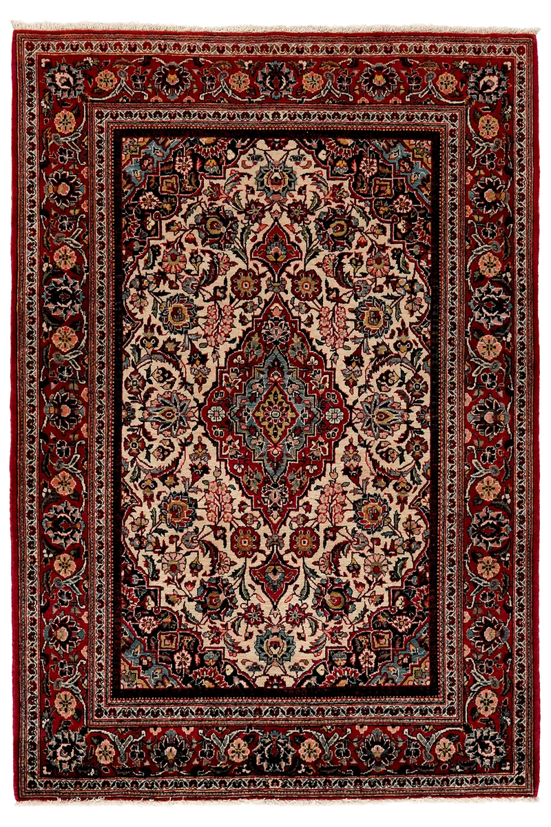 Kashan · Handgeknüpft – Braun, 158x108 cm
