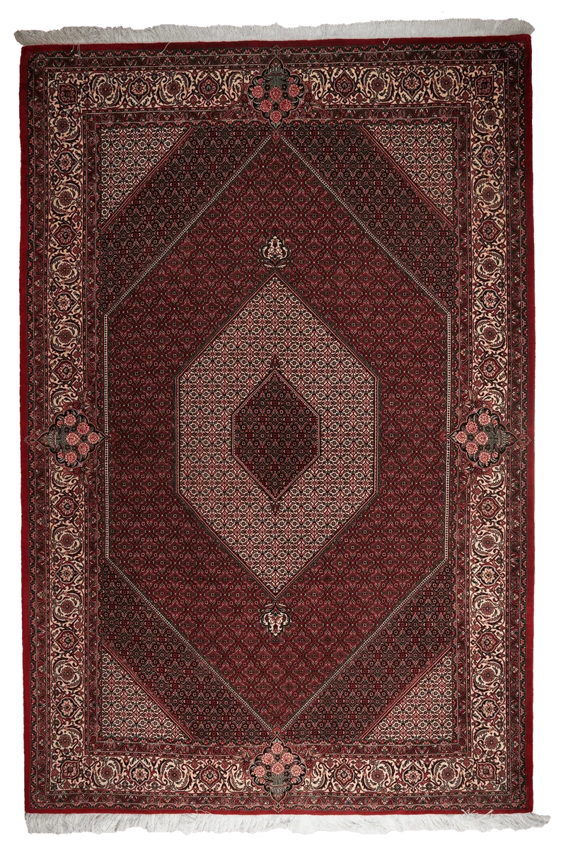 Bidjar Bookan · Handgeknüpft – Rot, 304x202 cm