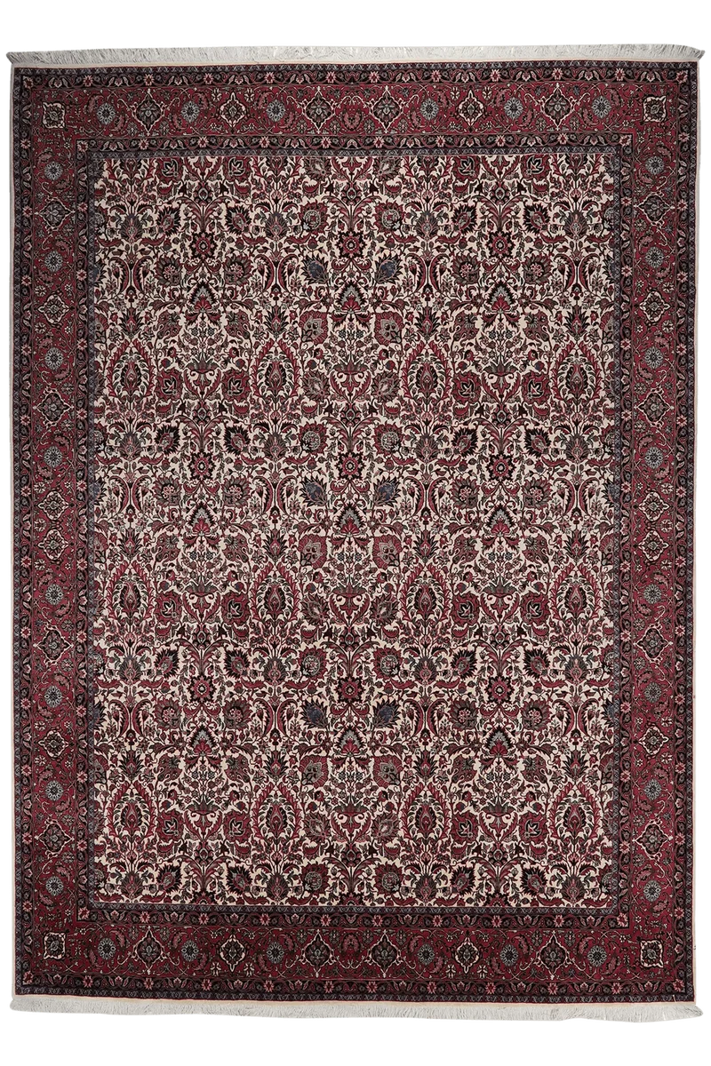 Bidjar Bookan · Handgeknüpft – Beige, 345x251 cm
