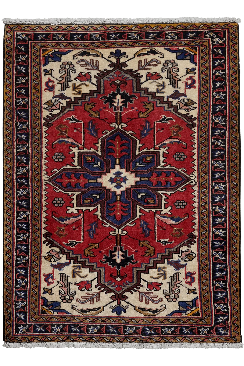 Mehrewan · Handgeknüpft – Rot, 145x97 cm