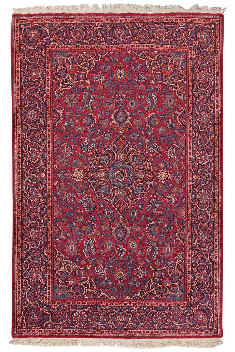 Ghazvin · Handgeknüpft – Rot, 200x137 cm
